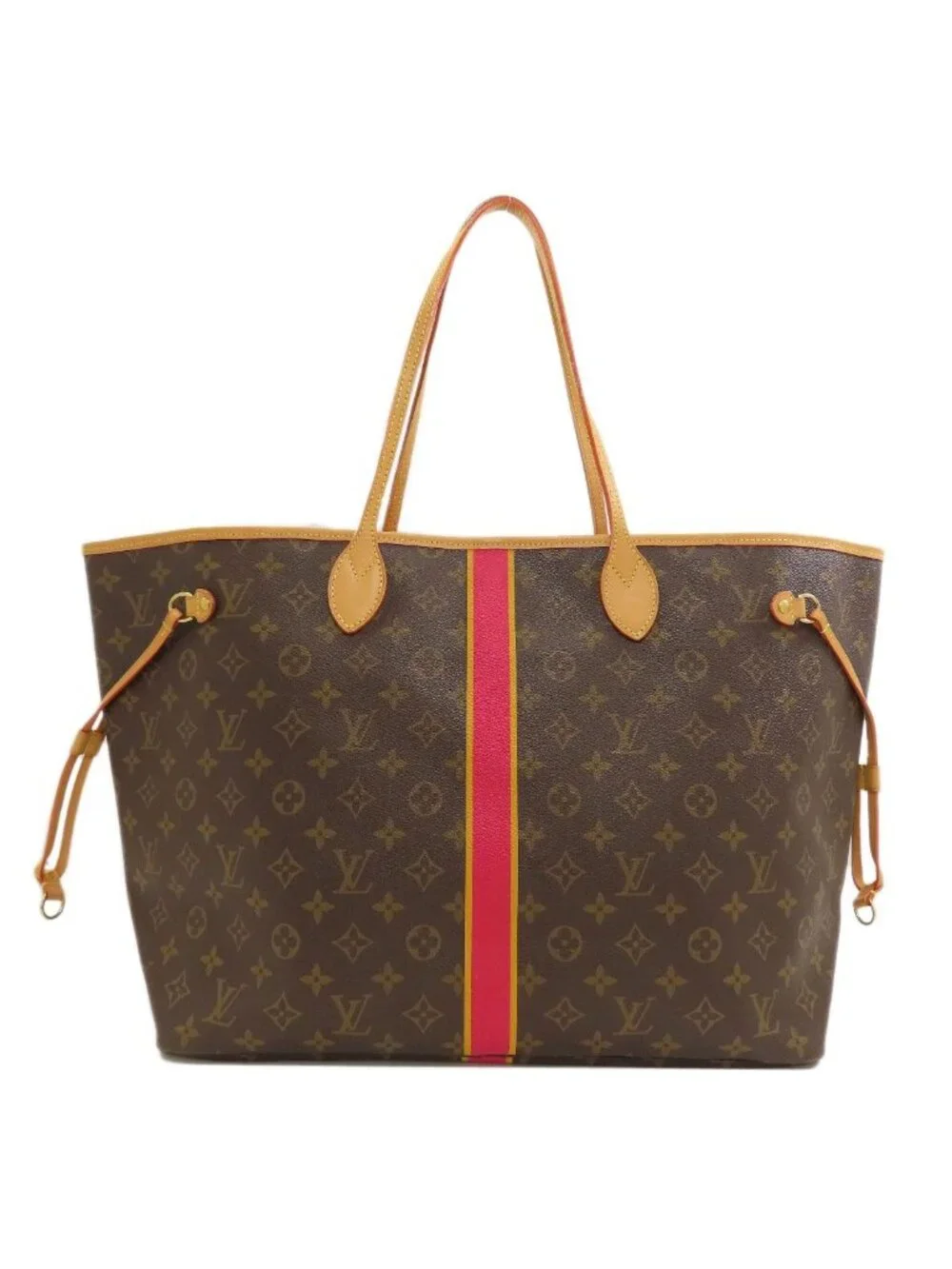 Louis Vuitton Neverfull GM My LV Heritage Monogram Tote Bag Canvas